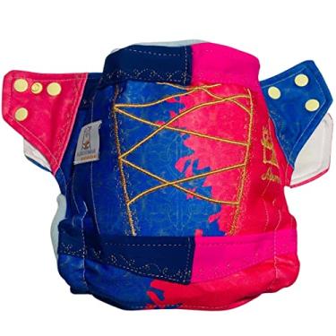 Imagem de Fralda Ecológica AURORINHA SUSTENTÁVEL Pocket Inspiração Princesas Aurora Tamanho Único 4kg/18kg