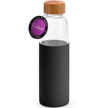Imagem de Garrafa de Vidro 600 ml Urban TopGet Preto