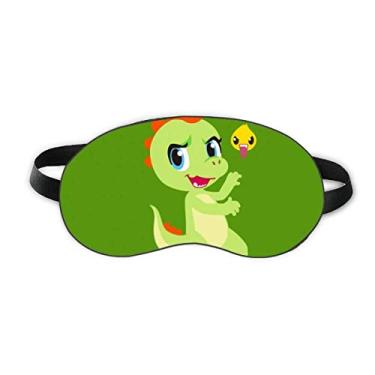 Imagem de Dinosaur Kingdom Love You Sleep Eye Shield Capa de sombra macia para noite