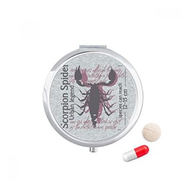 Imagem de Discover World Caixa de comprimidos com organismo marinho lagosta e bolso para remédios