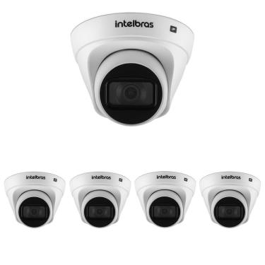 Imagem de Kit 5 Câmeras IP 2 Megapixels Full HD 30m Starlight VIP 3230 D SL G3 Intelbras