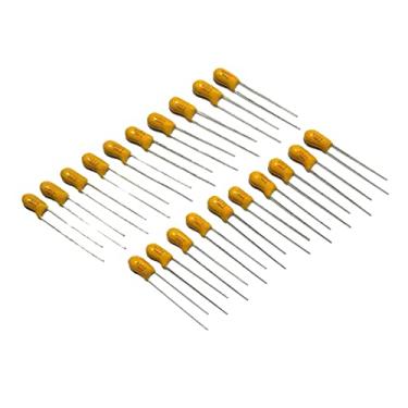 Imagem de harayaa Conjunto Sortido de Capacitores de Tântalo 25V 4,7uf 20 Peças para Notebooks