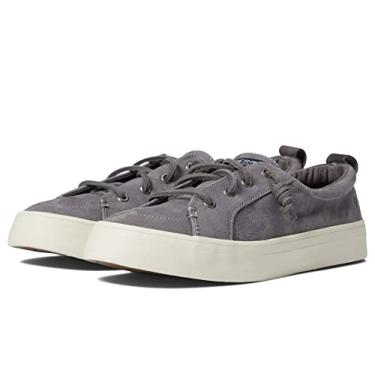 Imagem de Sperry Crest Vibe Couro Polido, Cinza escuro, 5