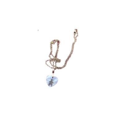 Imagem de Corrente com Pingente Formato Coração Menino Amado