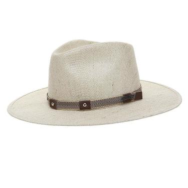 Imagem de Chapéu Social Indiana com Fita de Nylon e Couro Texas Diamond 26400