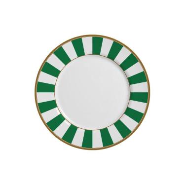 Imagem de Prato Sobremesa Stripe Azul Alleanza 6 un