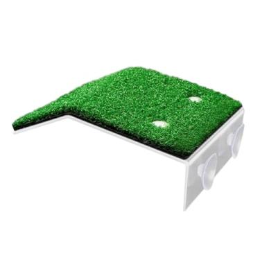 Imagem de Generic Plataforma de basking de tartaruga, escada de tanque de répteis, rampa de simulação de terraço de habitat de répteis para pequenas tartarugas de, M