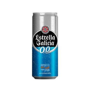 Imagem de Cerveja Sem Álcool Estrella Galicia - Lata 330 Ml - Espanha