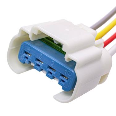 Imagem de Chicote Tampa da Bomba de Combustível Cobalt Cruze Onix Sonic Spin 4 Vias Fêmea - R7 -...