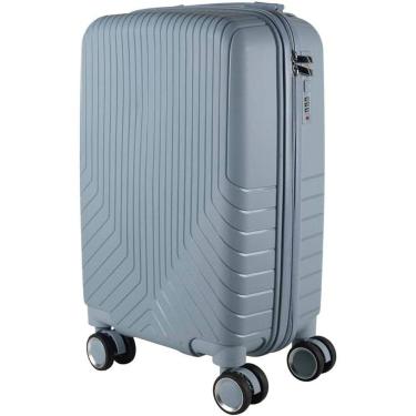 Imagem de Mala de bordo em Polipropileno 4 rodas 360º - AeroMalas Sérvia BRANCA