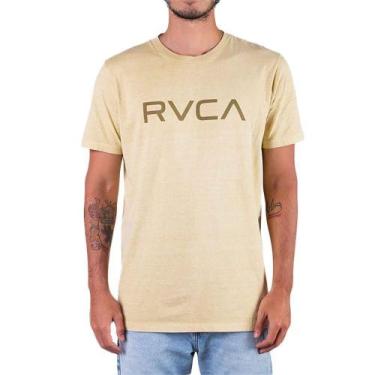 Imagem de Camiseta Rvca Big Rvca Pigment Masculina Mostarda