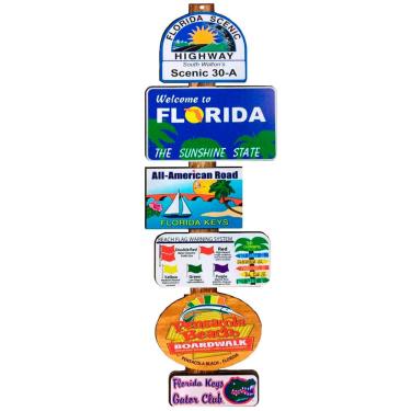 Imagem de Placa Decorativa Gigante Mdf Florida