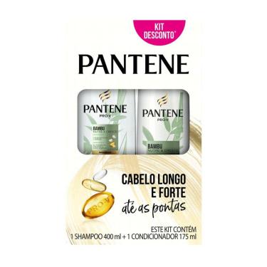 Imagem de Shampoo 400Ml + Condicionador 175Ml Pantene Bambu Nutre E Cresce