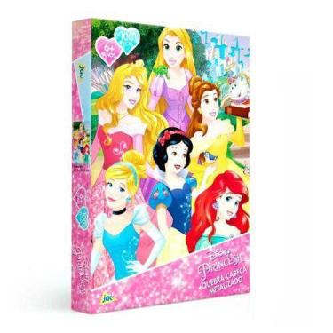 Imagem de Quebra-Cabeça 100 Peças  Metalizado - Princesa Disney - Toys - Toyster