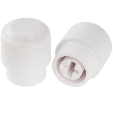 Imagem de Musiclily Ultra Universal Knob Ponteira Estilo TL Chave Seletora Plástico para Guitarra tipo Fender Squier Tele, Branco(2 Peças)
