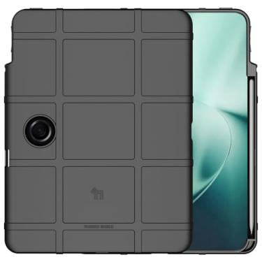 Imagem de Nakedcellphone Série Special Ops para OnePlus Pad 29.5 cm Tablet 2023, capa protetora fina e robusta (com compartimento para suporte para caneta Stylus Stylo) - preta