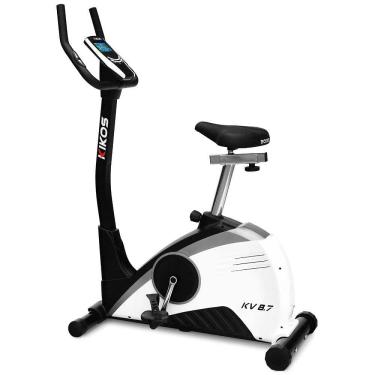 Imagem de Bicicleta Ergométrica Eletromagnética KV8 7I Bivolt Kikos - Preto/Prata