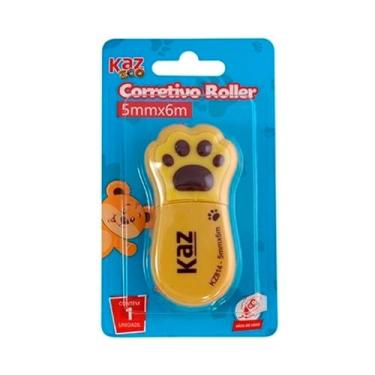 Imagem de Corretivo Fita Roller Pets 5x6 - Kaz (Bege)