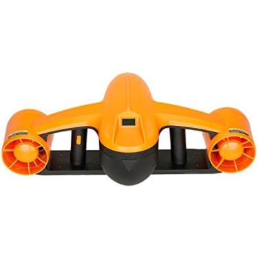 Imagem de Propulsor subaquático, impulsionador de mergulho, scooter subaquático com interruptor de três velocidades Equipamento de mergulho subaquático para mergulho e esportes aquáticos Aventuras no