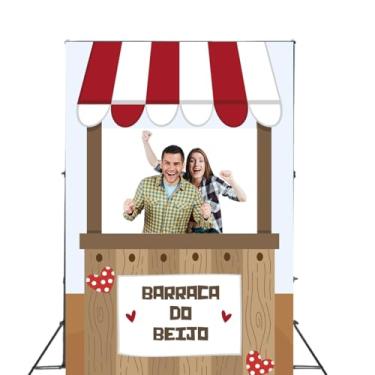 Imagem de Painel Fundo Interativo Vazado Festa Junina São João Tecido 1,50x2,20m (FIFJN0004)