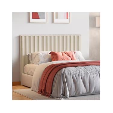 Imagem de Cabeceira Ripada para Cama de Casal Europa Grécia com 166 cm de largura