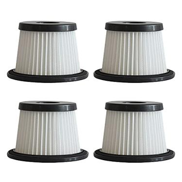 Imagem de VideoPUP 4 peças de filtro HEPA de substituição, laváveis, reutilizáveis, filtros de poeira compatíveis com aspirador de pó sem fio K24
