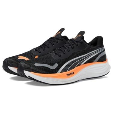 Imagem de PUMA Velocity Nitro 3 Tênis masculino, Puma Preto/PUMA Prata/Neon Citrus, 45