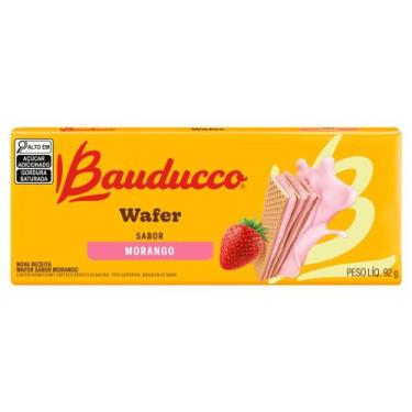 Imagem de Biscoito Bauducco Wafer Morango 92g