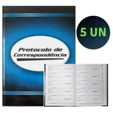 Imagem de Livro Protocolo de Correspondência Pacote Com 5un - São Domingos