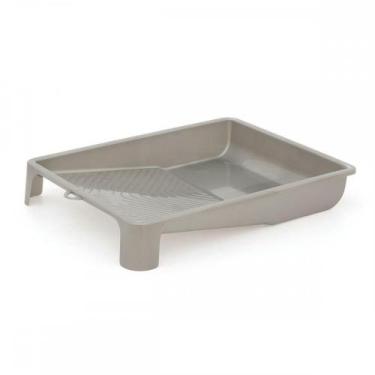 Imagem de Bandeja De Plastico Roma 23Cm Cinza 4 2123 - ROMA PINCEIS