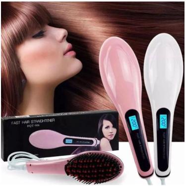 Imagem de Escova Alisa Fast Hair Liso Profissional perfeito - Fast Hair Straight