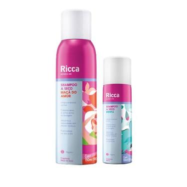 Imagem de Kit Shampoo a Seco Menta 150ml e Shampoo a Seco Maçã Do Amor 50ml - Ri