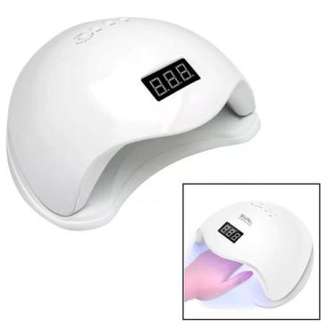 Imagem de Unha Bivolt Secador Esmalte Branco Secagem Secadora - RELET