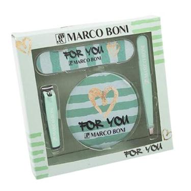 Imagem de Kit Manicure Beauty Fashion 4 Ítens Marco Boni, Verde For You