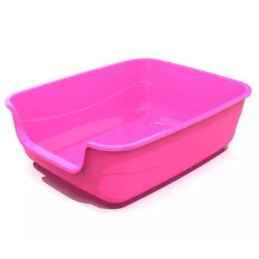 Imagem de Caixa de Areia Bandeja Sanitária Gigante para Gatos Jumbox - Pet Injet