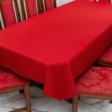 Imagem de Toalha de Mesa Natalina 10 Lugares 3,00m x 1,40m Oxford Estampado Lind
