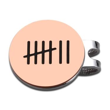 Imagem de Presente de cobre de aniversário de 7 anos para ele, bola de golfe, marcador de chapéu, ímã, acessórios de golfe para homens, presente de marido da esposa, presentes de cobre para 7º aniversário,