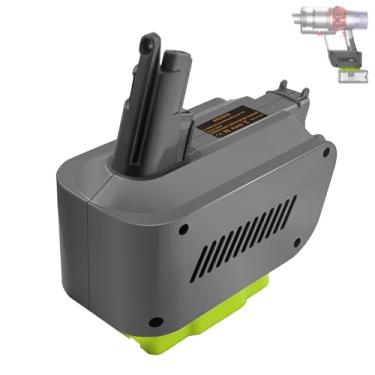 Imagem de BTRUI Adaptador V10 para Ryobi Bateria de Lítio 18V Converter para Dyson V10 SV12 Animal Absolute Motorhead Fluffy Total Cordless Stick Aspirador de pó (apenas adaptador)