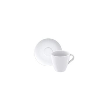 Imagem de Conjunto Xícara e Pires de Cappuccino Tramontina Paola em Porcelana 20