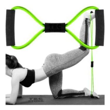 Imagem de Elástico Tensão Exercício Treino Em Casa Ombro Braço Glúteos - oem