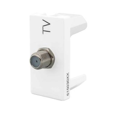 Imagem de Módulo Tomada Coaxial TV Branco Legrand 615030BC Pial Plus+ - Pial Leg