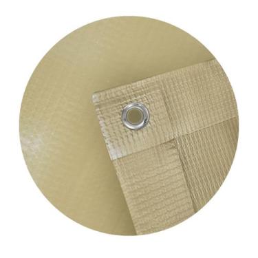 Imagem de Lona Dupla Face 500 Micras Para Toldos e Coberturas Cores 4x4 Metros -