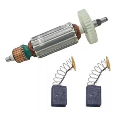 Imagem de Induzido + E. Carvão P/ Esmerilhadeira Mga450 /mga452 220v - Bolte