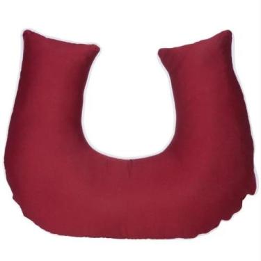 Imagem de Almofada de Amamentação Para Bebê Marsala 01 Peça - Happy Baby