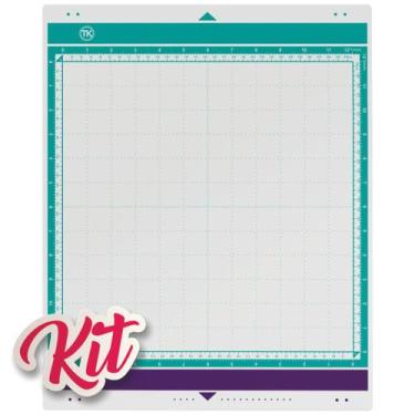 Imagem de Base de corte tekstolder scanncut cm 30x30 com cola - 10 pçs