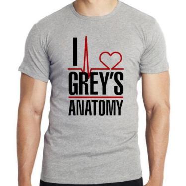 Imagem de Camiseta Greys Anatomy serie seriado Blusa criança infantil juvenil ad