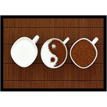 Imagem de Quadro Decorativo Gourmet Café Xícara Padarias Cafeterias Confeitarias