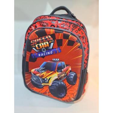 Imagem de Mochila Infantil Masculina Speed Car - papelariaflordemaio 