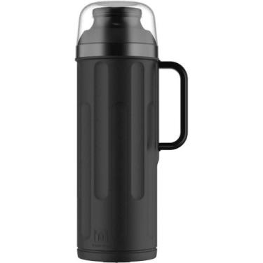 Imagem de Garrafa Térmica Rosca Personal 1,0L Preta - Termolar, Preto, 1L