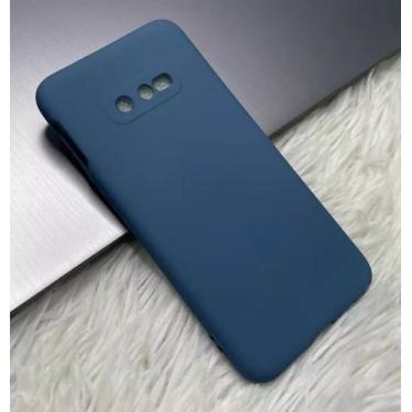 Imagem de Capa Capinha Case Samsung Galaxy S10/S10E/S10+ Plus Silicone Aveludado